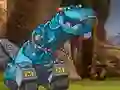 Xogo Dinotrux builder create & print en liña