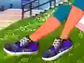 Xogo DIY Galaxy Shoes en liña