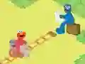 Xogo 123 Sesame Street: Train Track Engineers en liña