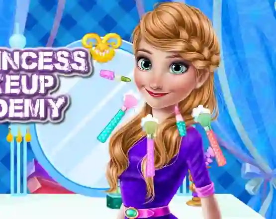 Xogo Ice Princess Make Up Academy en liña