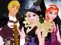 Xogo Frozen Team Halloween en liña