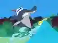 Xogo Zig und Sharko:: A mad trip on waves en liña