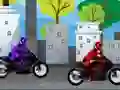 Xogo Bike Racing math Comparison en liña