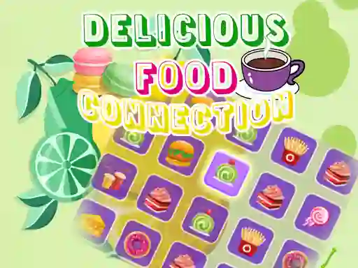 Xogo Delicious Food Connection en liña