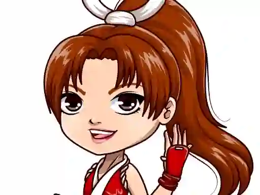 Xogo Chibi Fighter Dress Up Game en liña