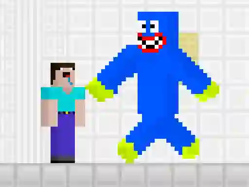 Xogo Noob Vs Blue Monster en liña