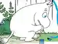 Xogo Moomins coloring book en liña