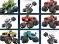 Xogo Offroad Trucks Memory en liña