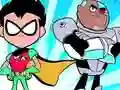 Xogo Teen Titans Jigsaw en liña