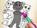 Xogo Kitty Coloring Book en liña