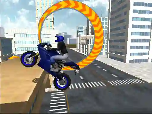 Xogo Moto City Stunt en liña