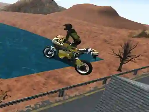 Xogo Highway Traffic Bike Stunts en liña