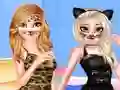 Xogo Princess Animal Style Fashion Party en liña