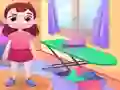 Xogo Cute house chores en liña
