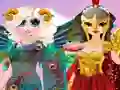 Xogo Princesses Dazzling Goddesses en liña