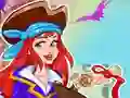 Xogo Pirate Princess Halloween Dress Up en liña