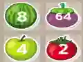 Xogo 2048 Fruits en liña