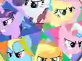 Xogo Pony Round Puzzle en liña
