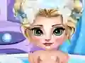 Xogo Ice Queen Baby Bath en liña