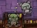 Xogo Teddy bear zombies machine gun en liña