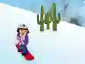 Xogo Dora Snow skates en liña