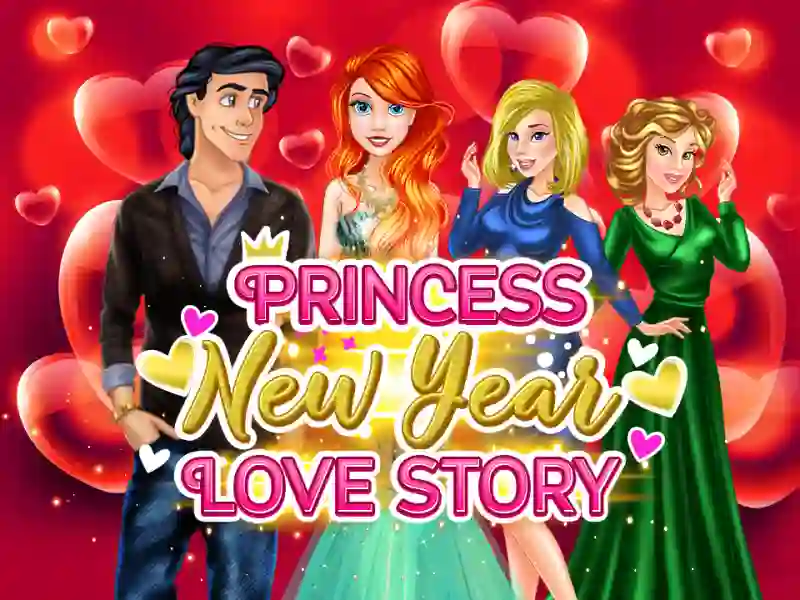 Xogo Princess New Year Love Story en liña
