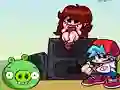 Xogo Friday Night Funkin' vs PIG from Angry Birds en liña