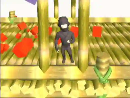 Xogo Ninja Runs 3d en liña