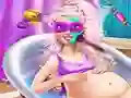Xogo Hero Ellie Pregnant Spa en liña