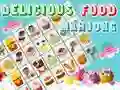 Xogo Delicious Food Mahjong Connect en liña