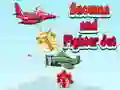 Xogo Snowman and Fighter Jet en liña