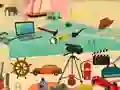 Xogo Interactive Hidden Objects en liña