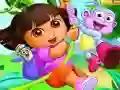 Xogo Dora the explorer Hidden stars en liña