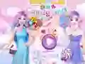 Xogo Barbie and Elsa in Candyland en liña