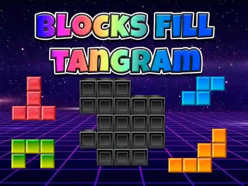 Xogo Blocks Fill Tangram en liña