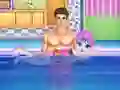 Xogo Baby Taylor Learn Swimming en liña