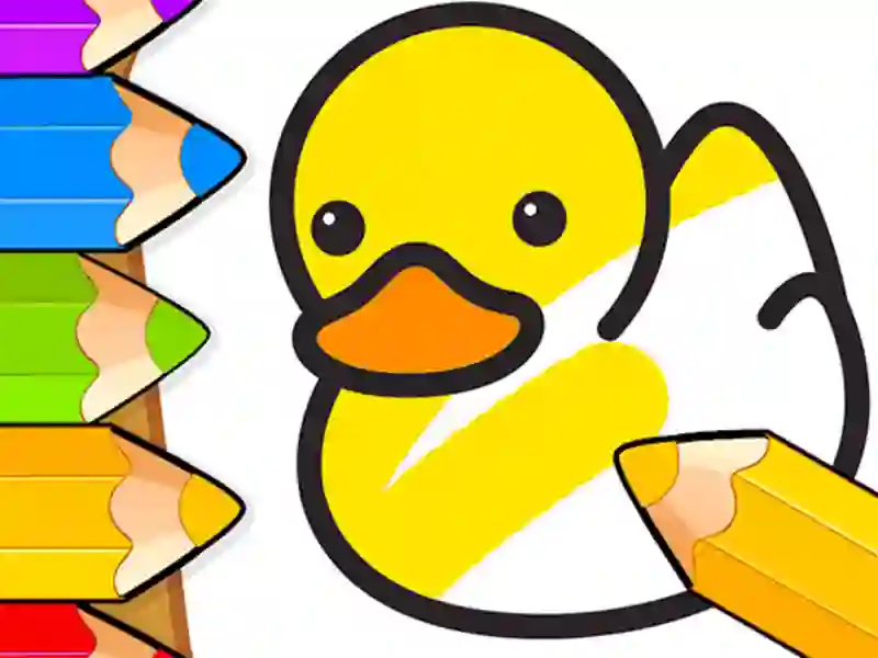 Xogo Coloring Games For Kids en liña