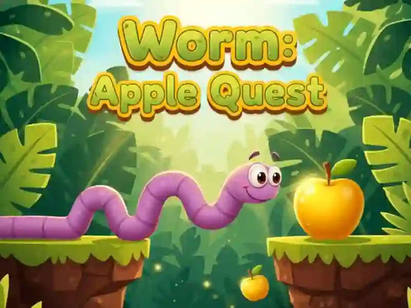 Xogo Worm:  Apple Quest en liña