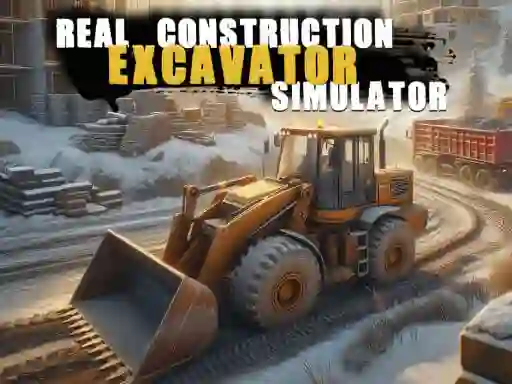 Xogo Real Construction Excavator Simulator en liña