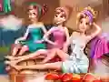 Xogo Princesses Sauna Realife en liña
