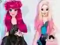 Xogo Princess Iceskates Winter Dress Up en liña