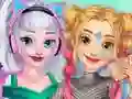 Xogo Elsa and Rapunzel Future Fashion en liña