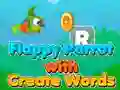Xogo Flappy Parrot with Create Words en liña