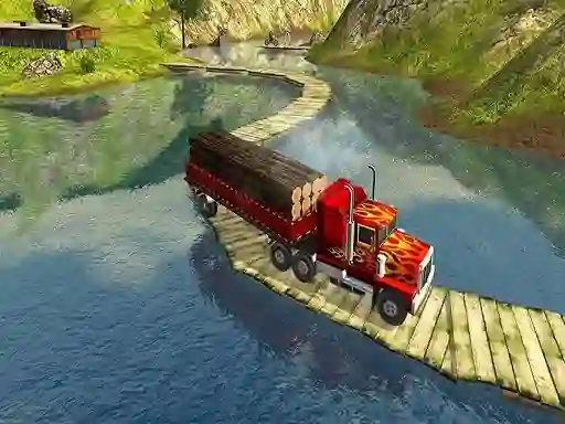 Xogo Cargo Heavy Trailer Transport en liña