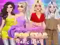 Xogo Celebrities Pop Star Iconic Outfits en liña