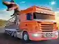 Xogo Animal Zoo Transporter Truck Driving en liña