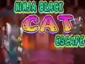 Xogo Ninja Black Cat Escape en liña