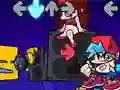 Xogo Friday Night Funkin vs Geometry Dash en liña