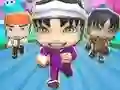 Xogo Chibi Fall Guys Run Knockdown en liña