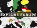 Xogo Location of European Countries Quiz en liña